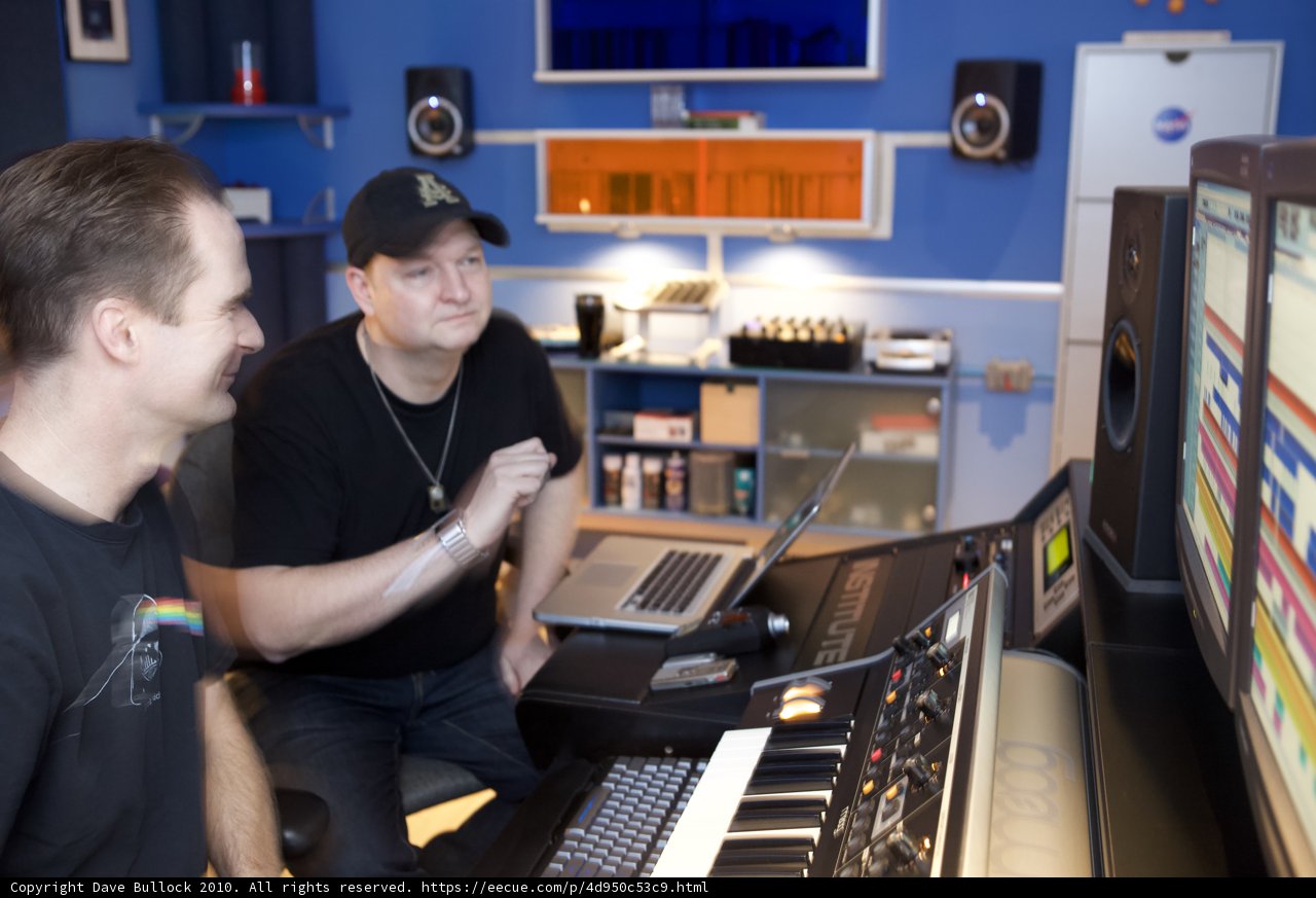 Recording Session with DJ Dan and Uberzone
