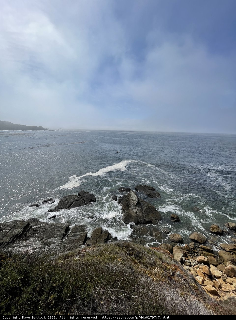 Overlooking the Majestic Pacific