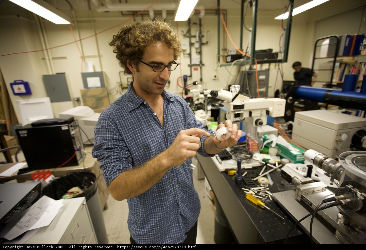 Scientist at work