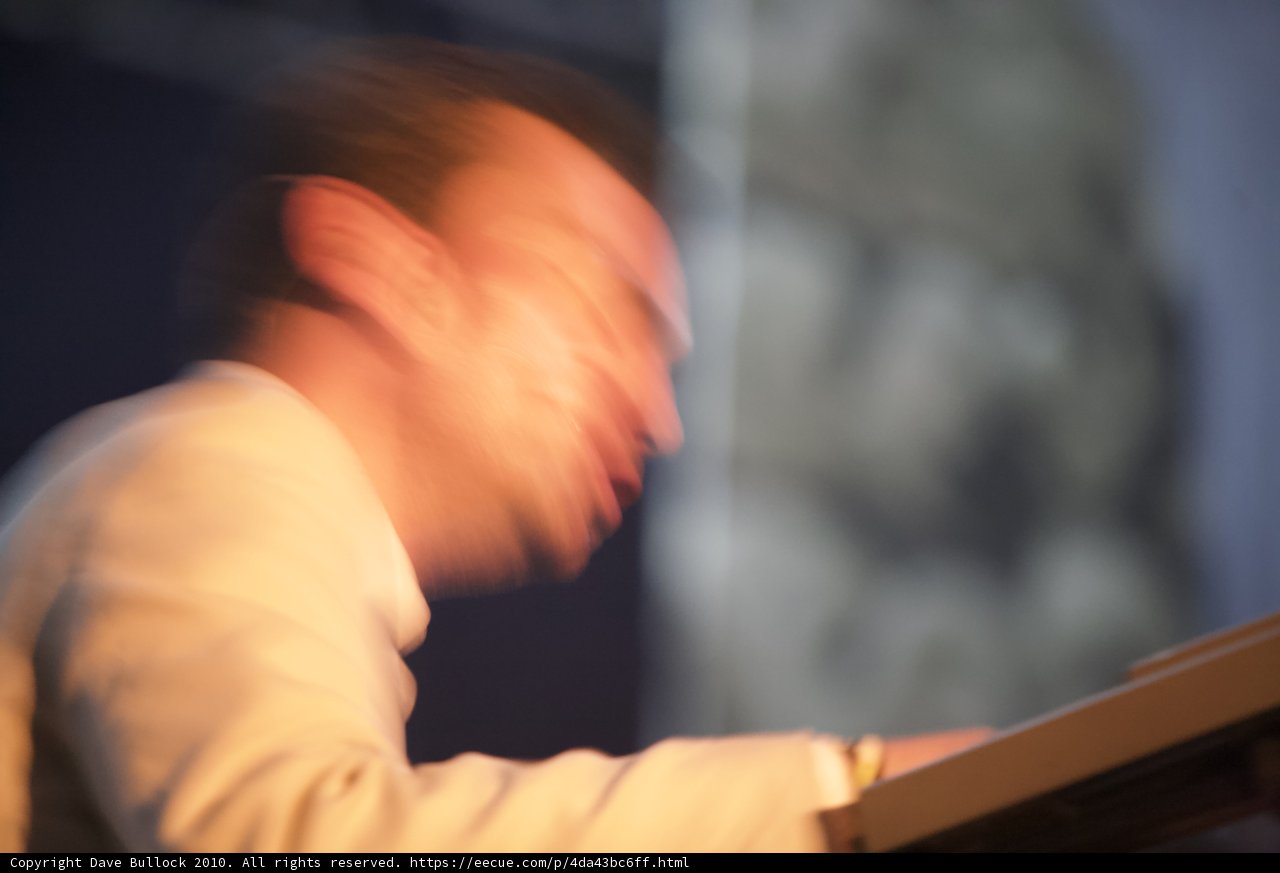 Blurry Fingers on Keys