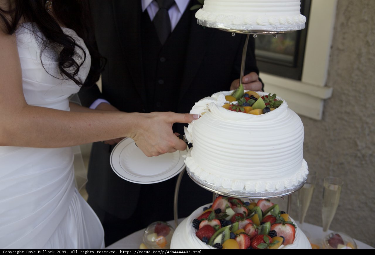 Cutting the Wedding Cake