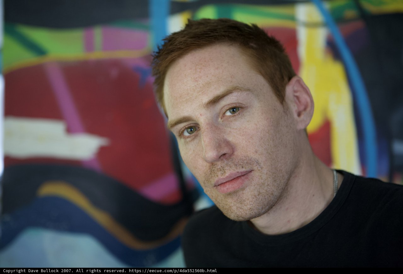 Redhead with a Black Tee