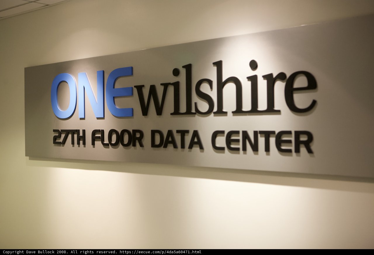 One Willshire Data Center Sign