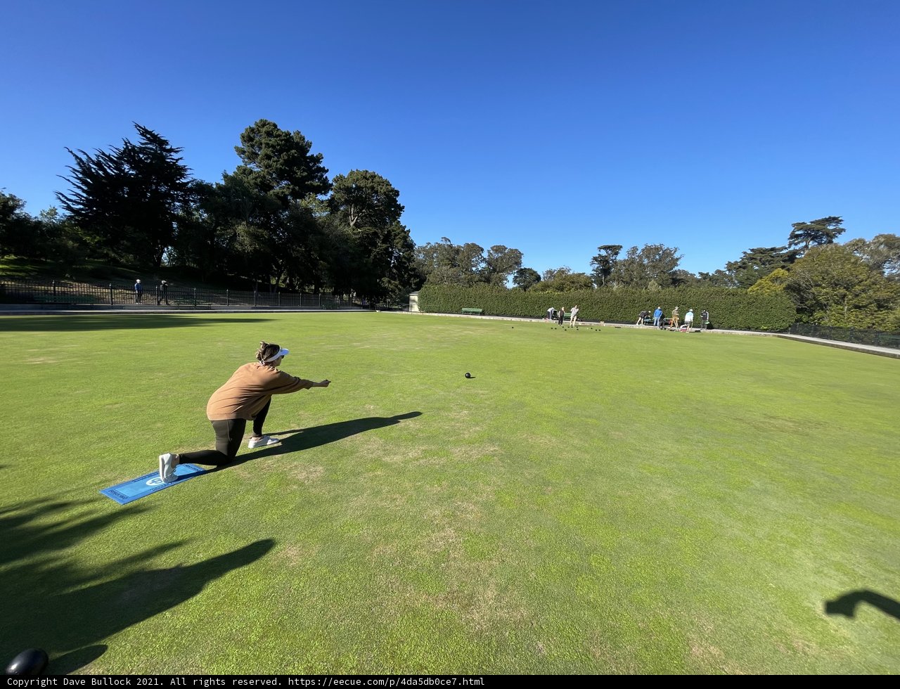 Lawn Bowling Fun in Golden Gate Park