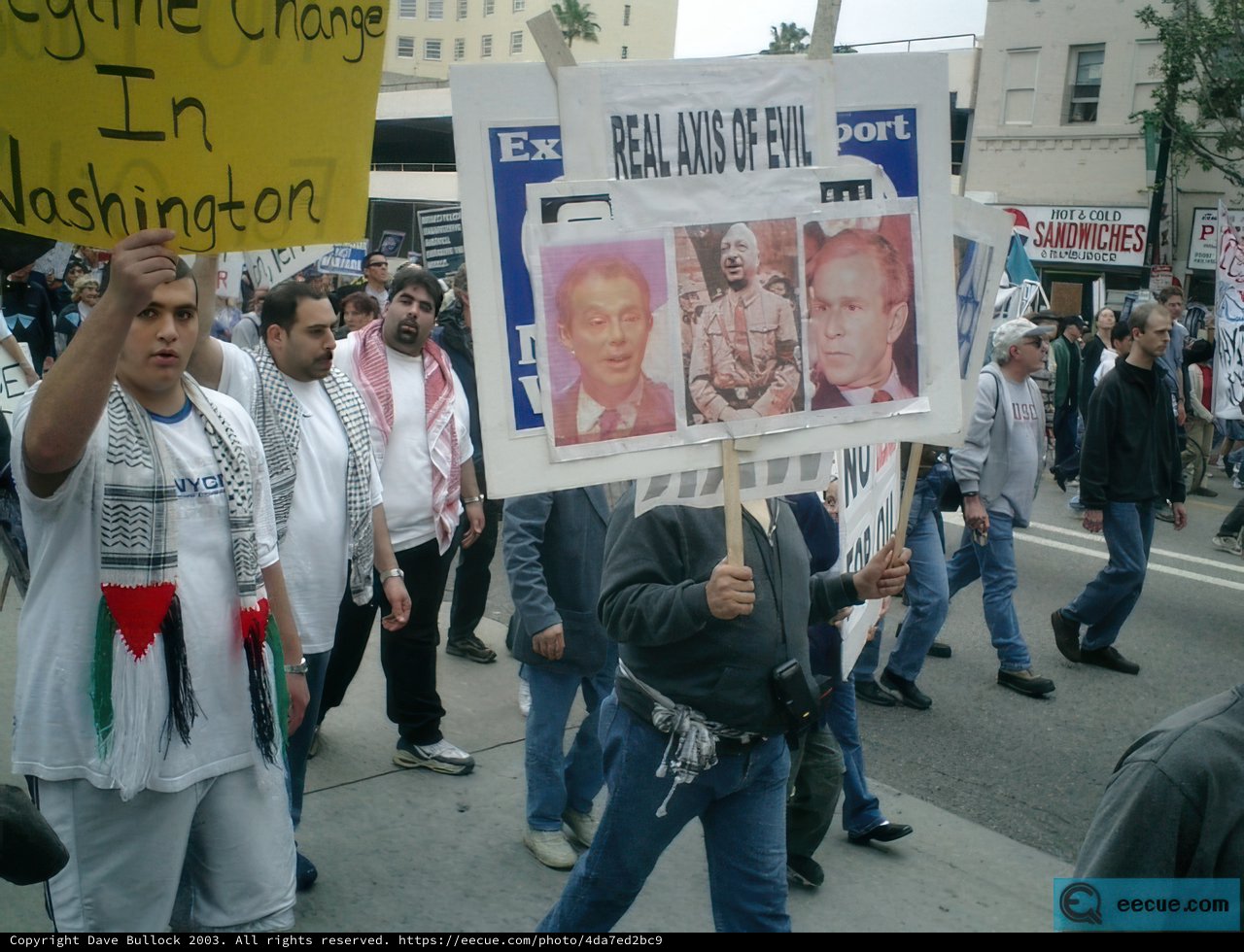 Protest Parade in 2002