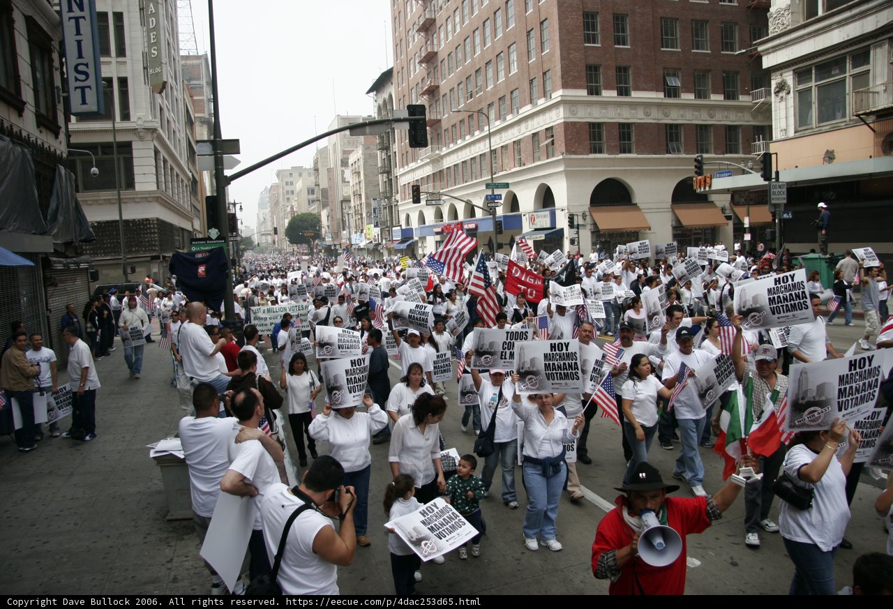 Protest Parade in the City