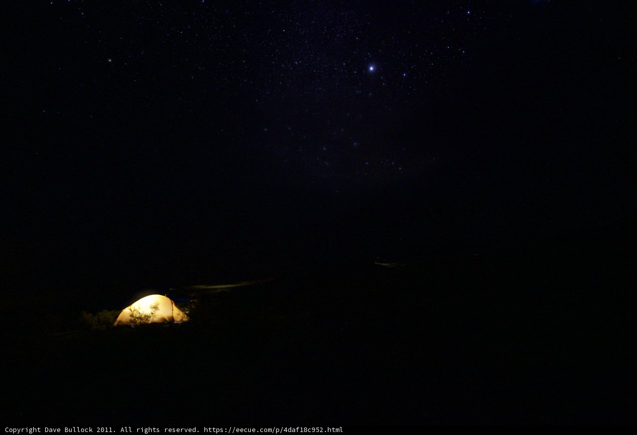 Starry Night Camping