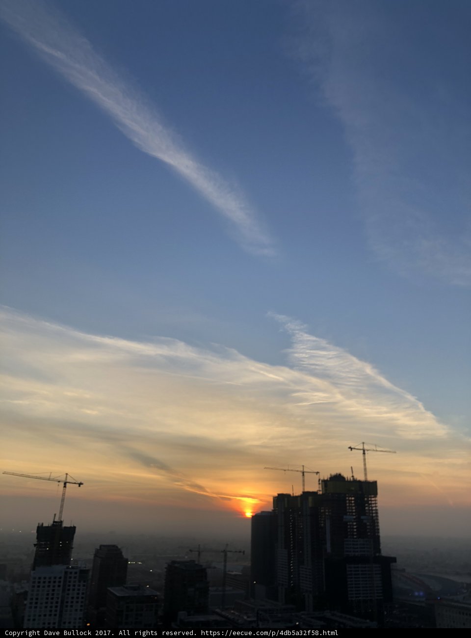 The Last Sunset of 2017