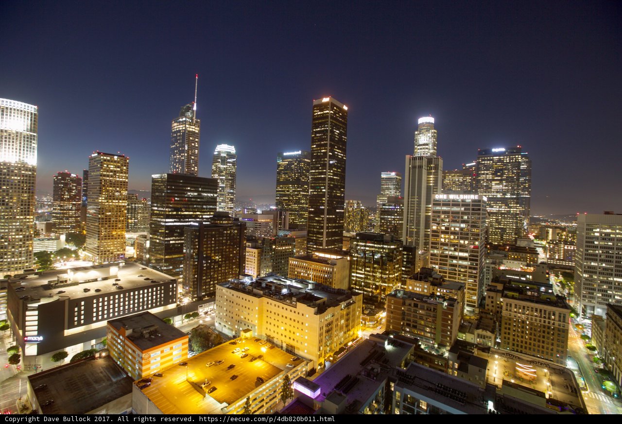 Los Angeles Metropolis at Night
