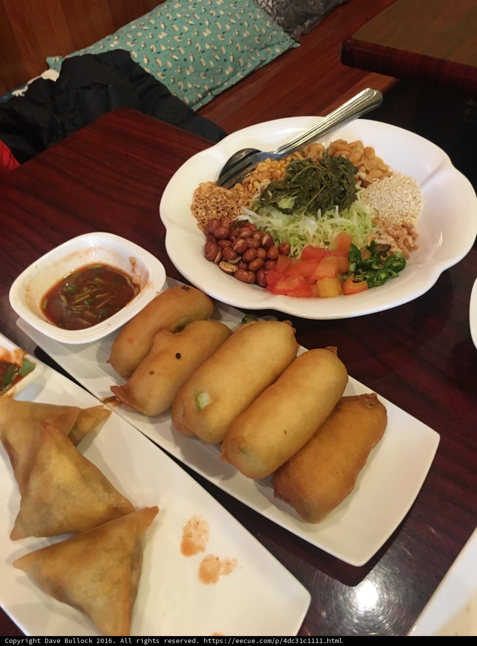 A Delicious Spread on the Dining Table