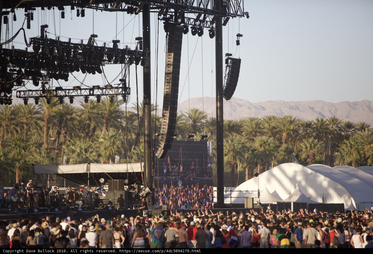 Desert Concert Crowd