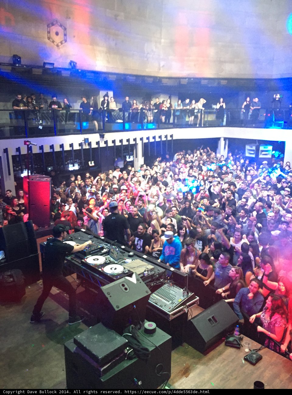 Urban Nightlife at a Los Angeles Night Club