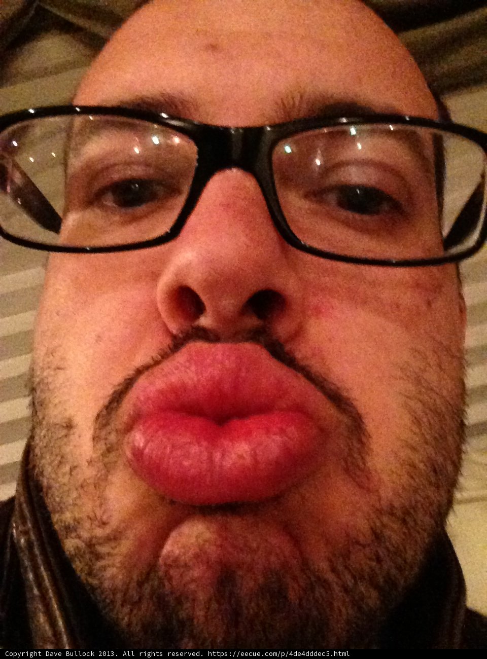 Silly Selfie with Beard and Glasses