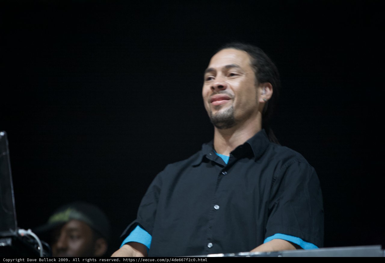 Roni Size Spins Up the Crowd at Coachella 2009