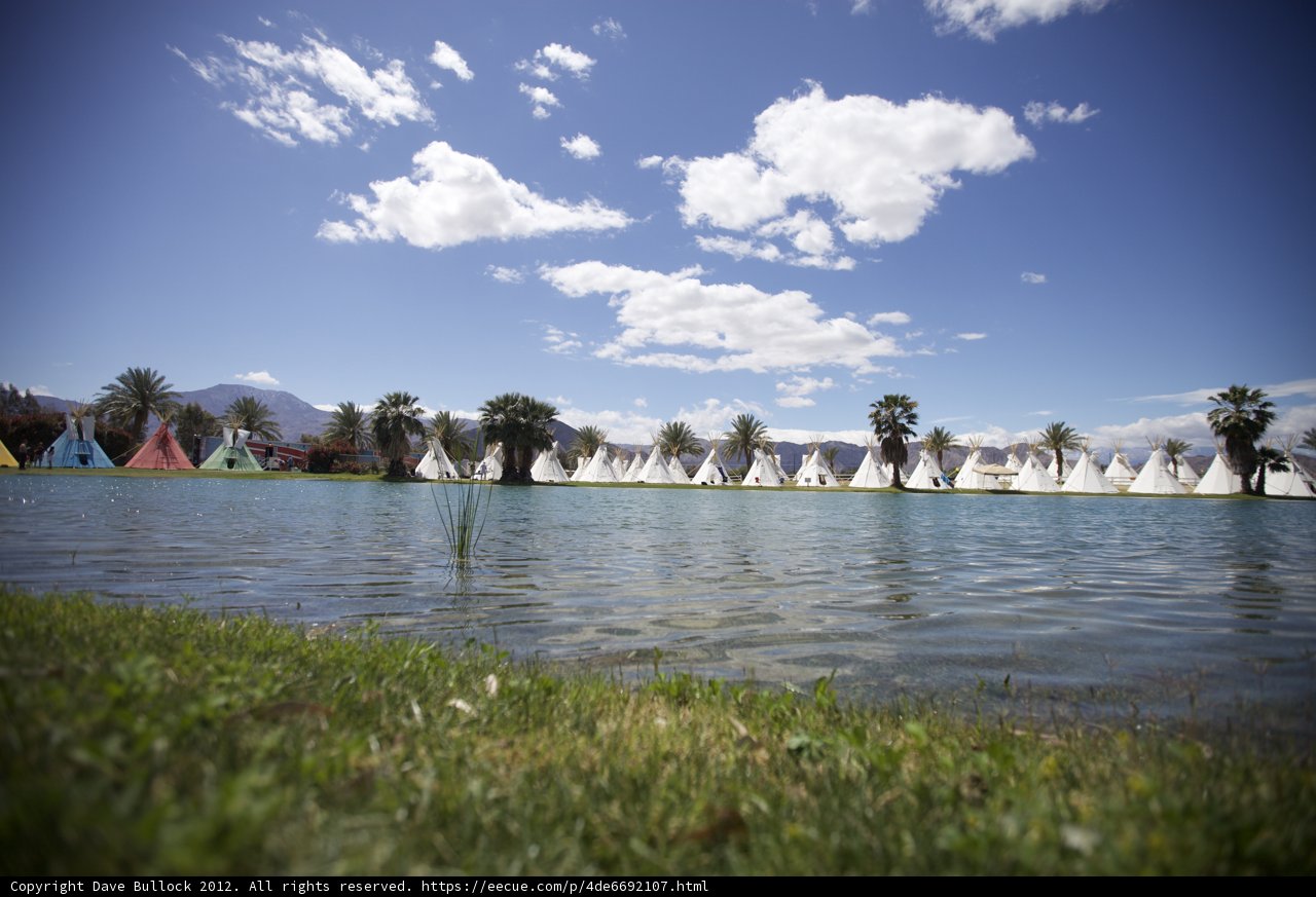 Teepees by the Lake