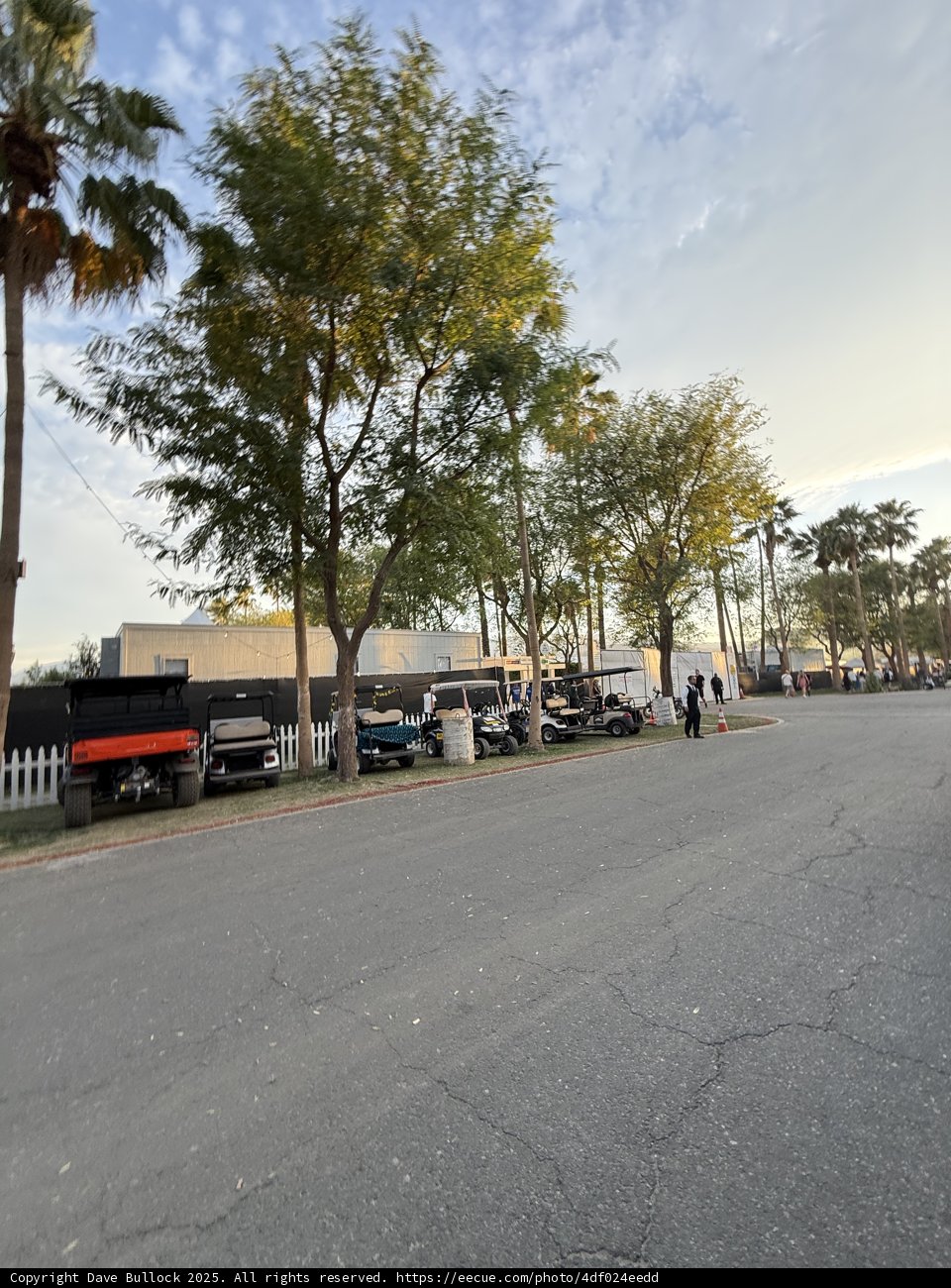 Sunset on the Streets of Indio
