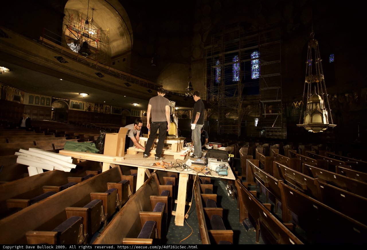 Woodwork in a Sacred Space