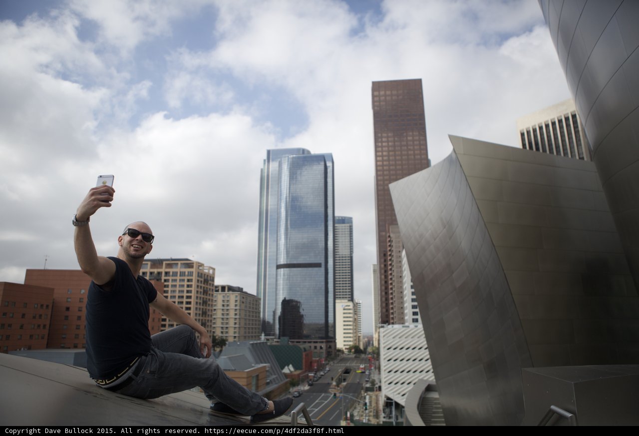 Happy Rooftop Selfie