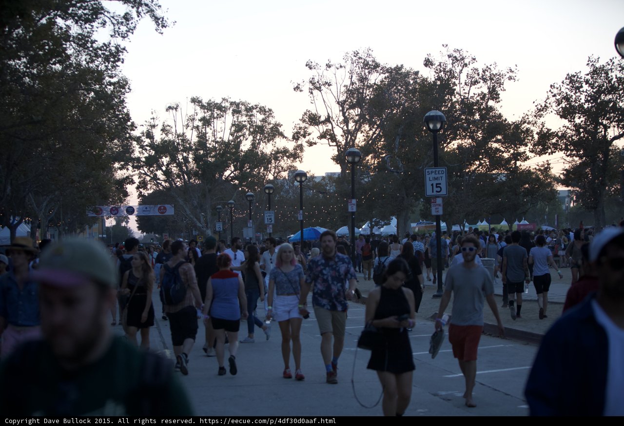 Festival Walkway Crowd