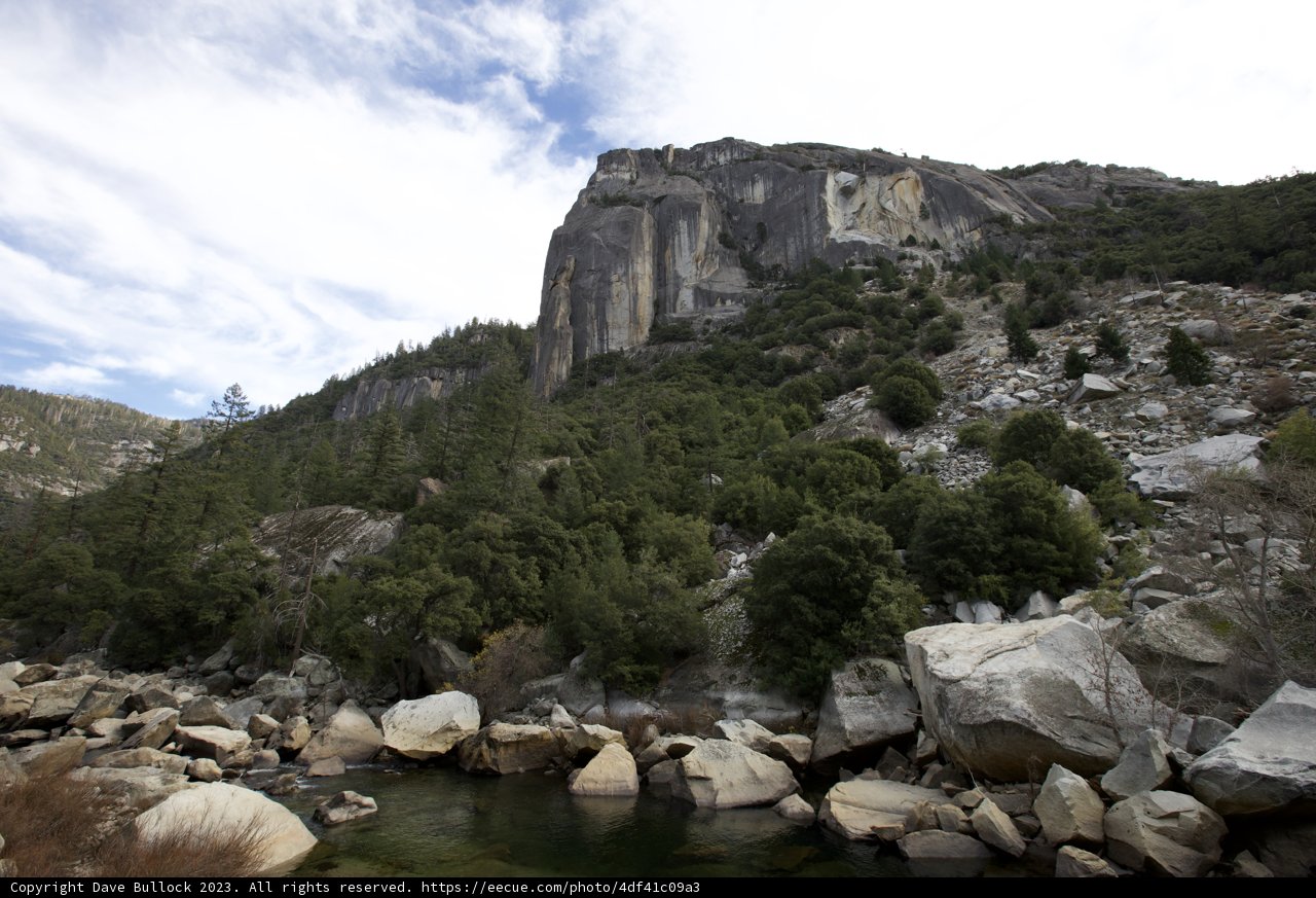 Grandeur of the Yosemite's Cliff