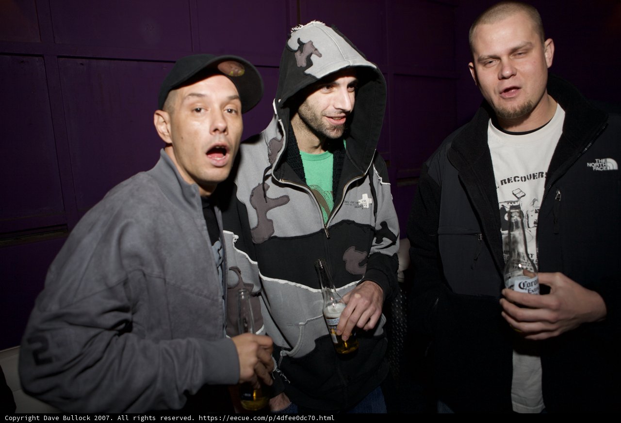 Three Men Enjoying Some Beers Together