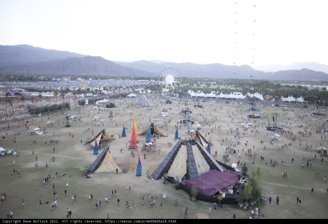 A Sea of City Dwellers at Coachella
