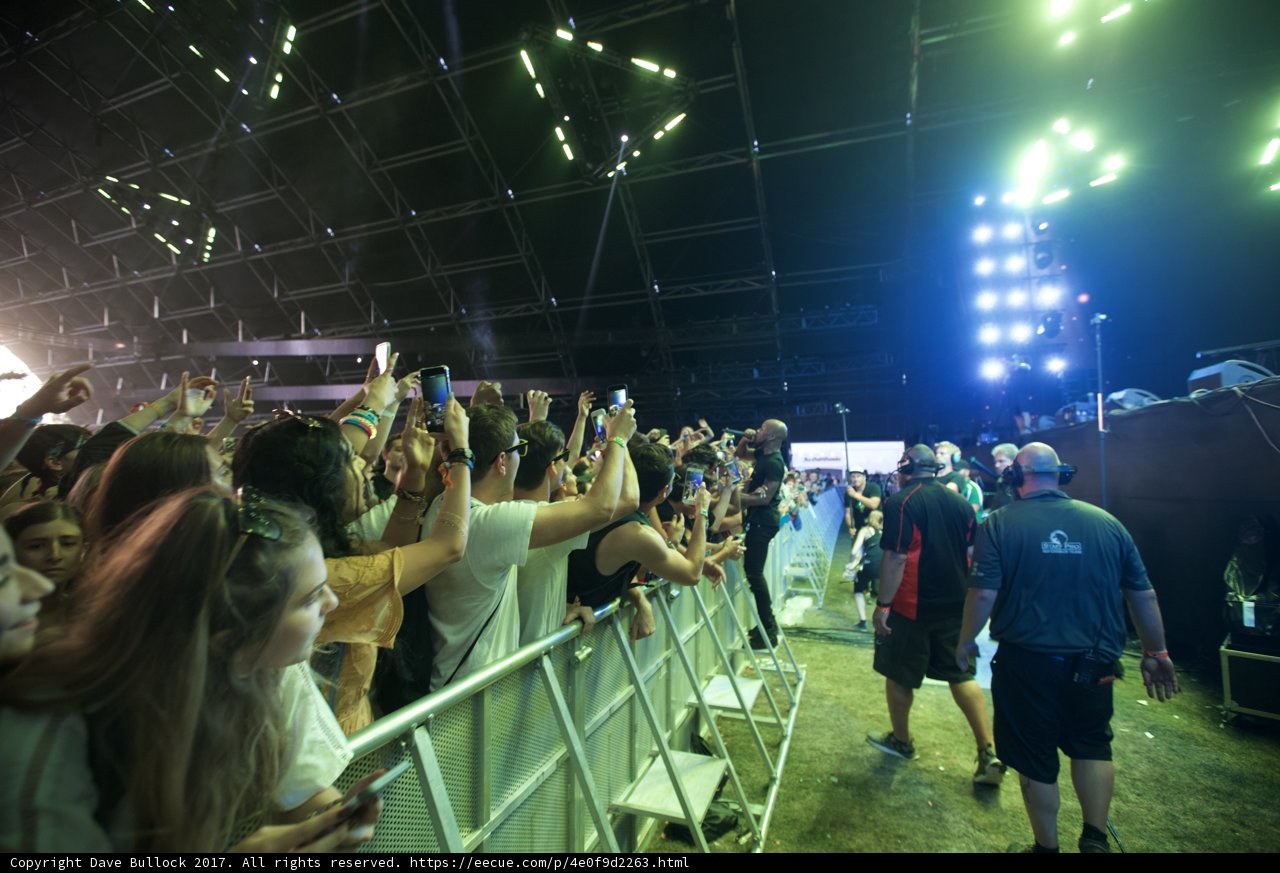Phone Lights Up Coachella