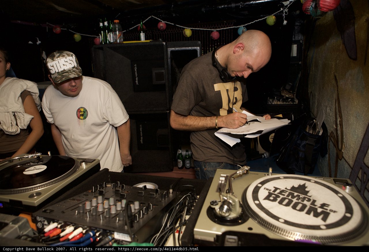 The Deejay's Set List