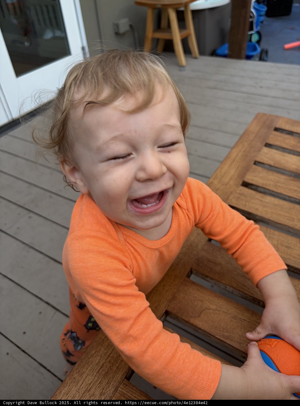 Pure Joy on the Deck