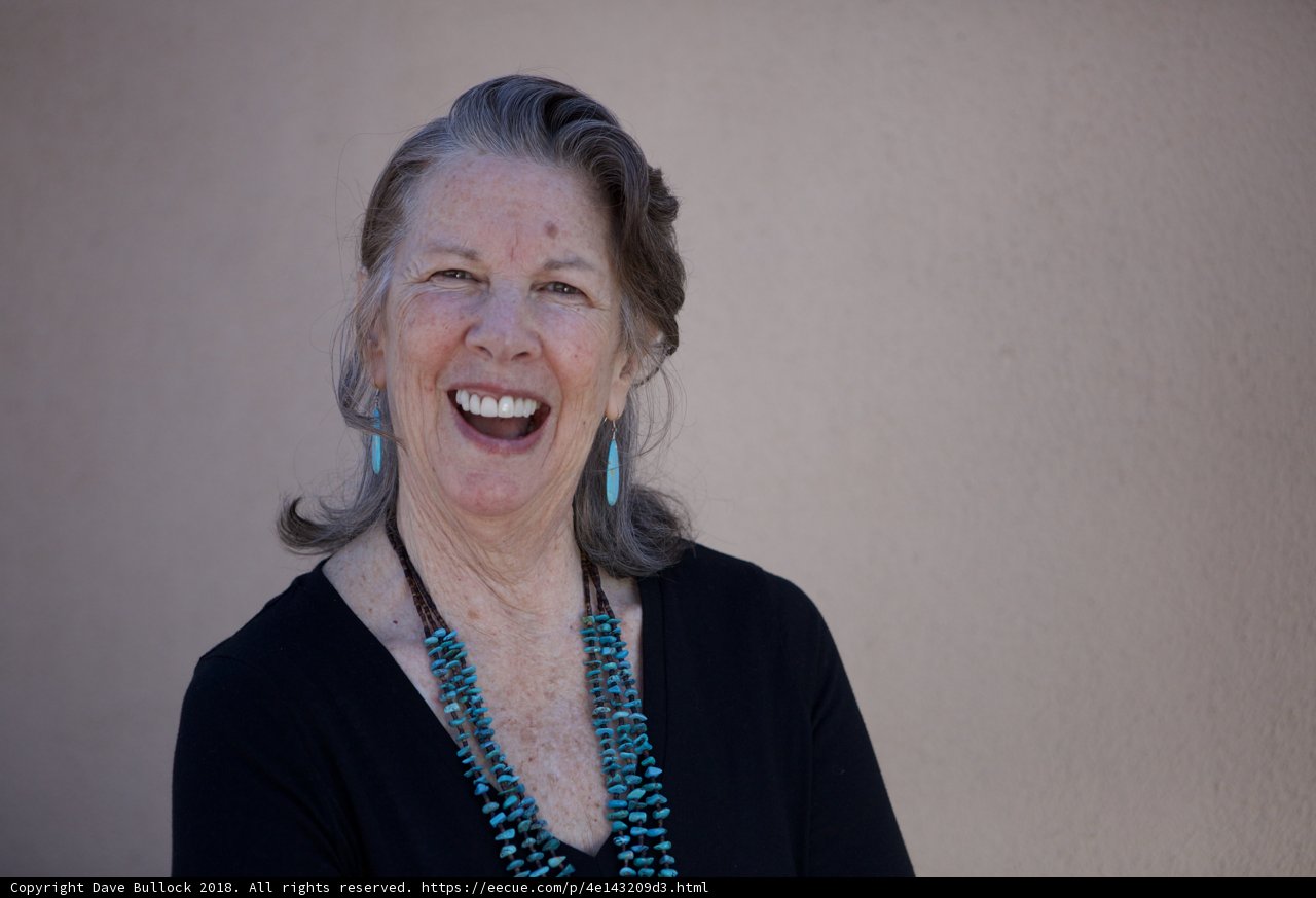 Smiling Rhoda B with Beaded Necklace