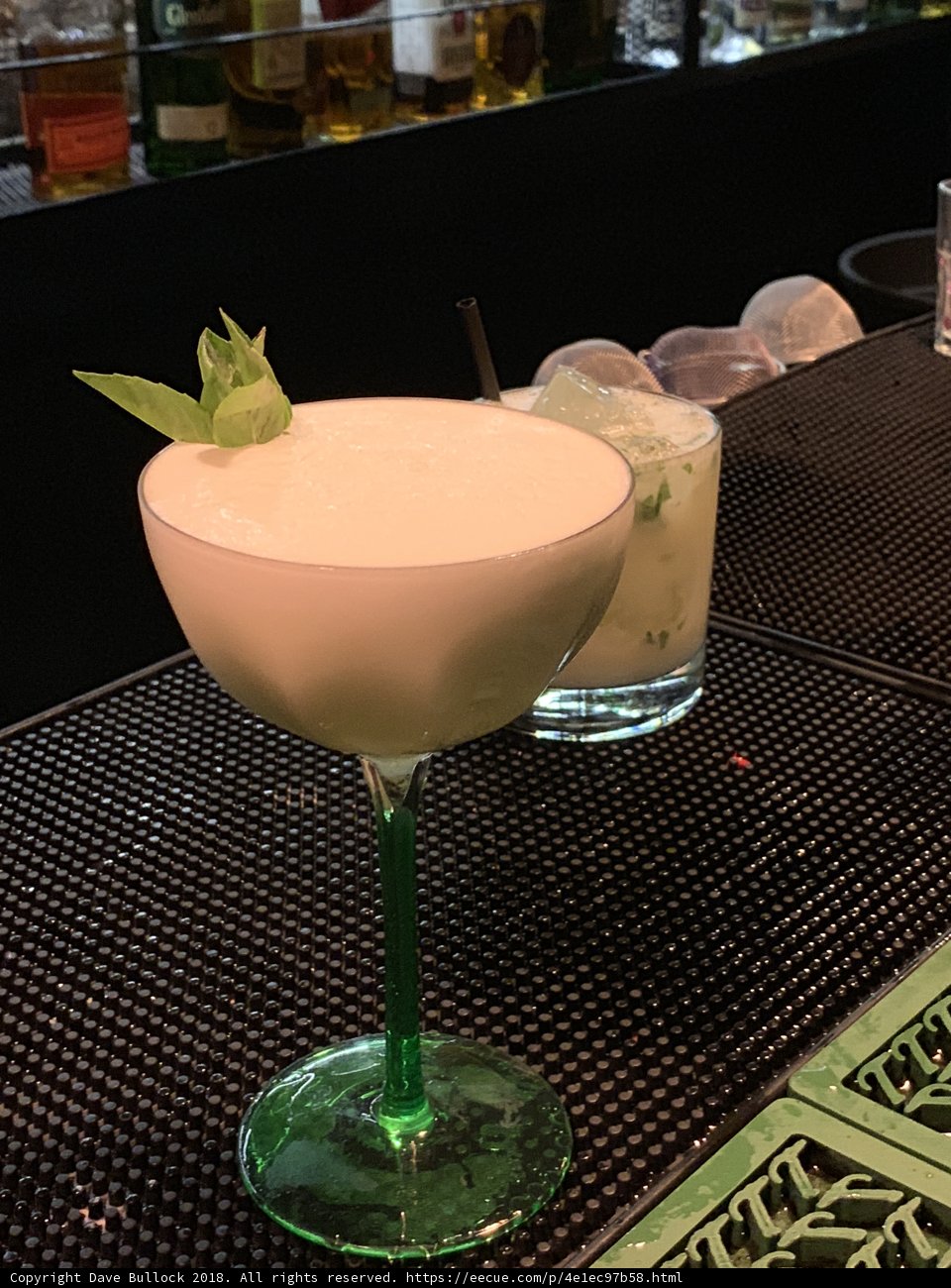 Refreshing Green-Crafted Cocktail