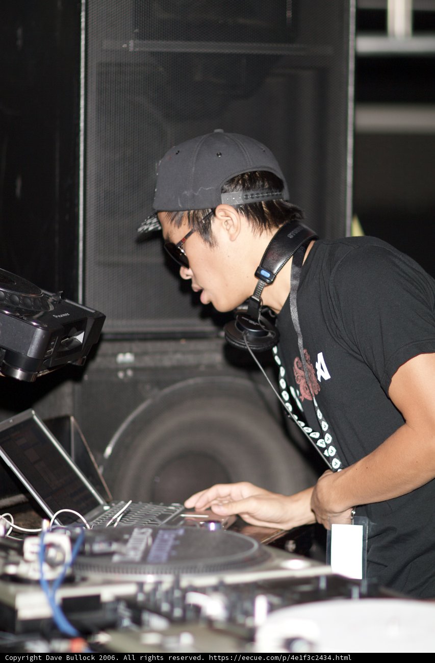 DJ Dressed in Black
