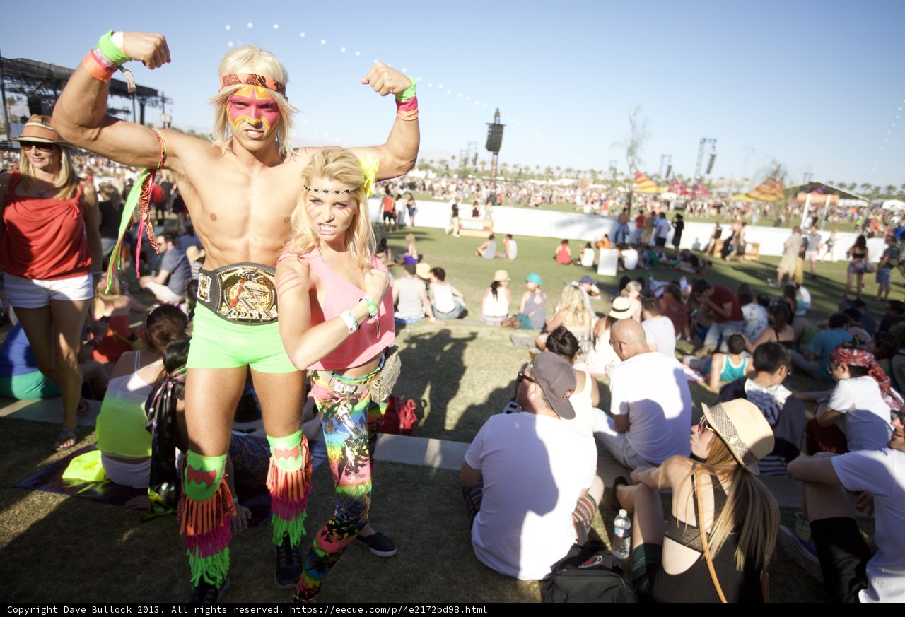 Rainbow Hippies Take Over Coachella