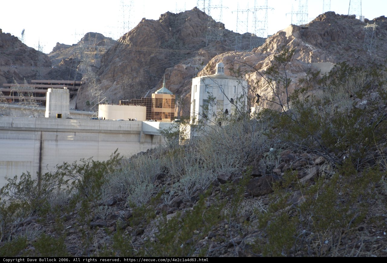 Impressive Hoover Dam Building