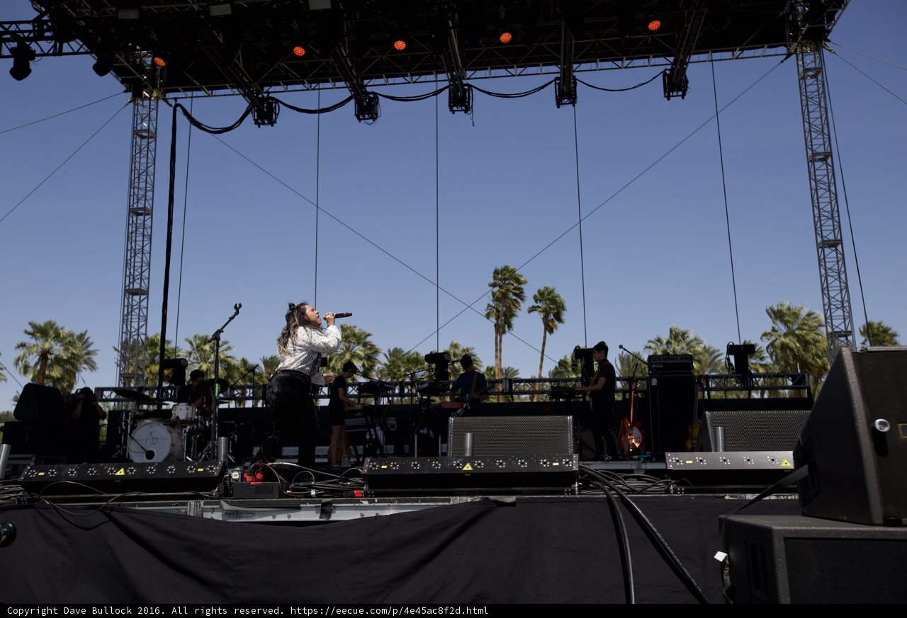 Entertainer Takes Over Coachella Stage