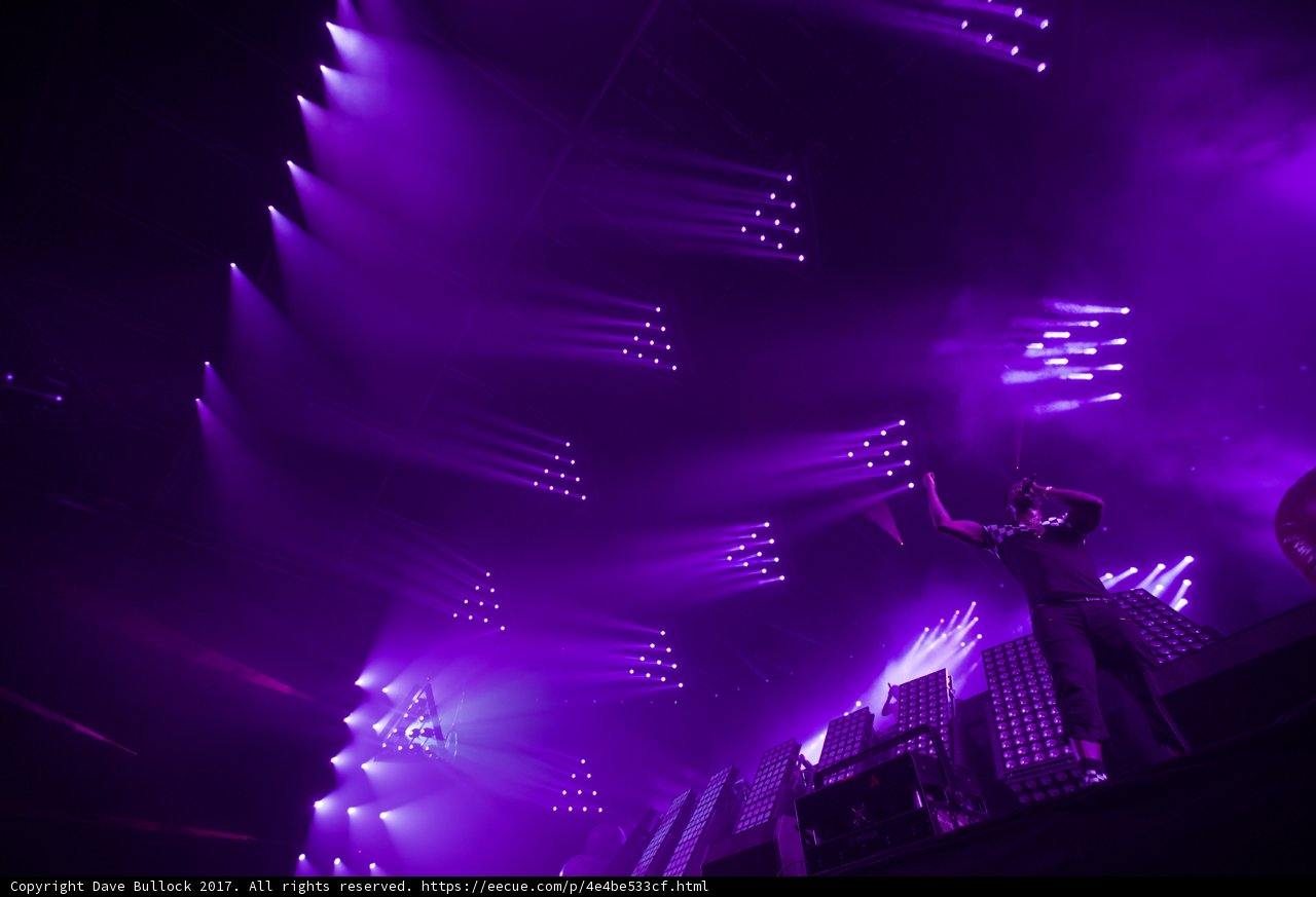 Purple Spotlight Rocker