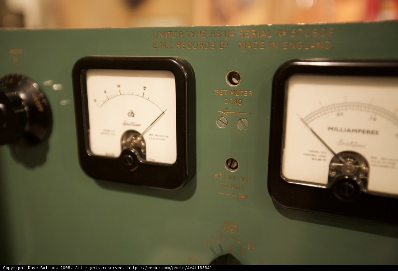 Vintage Radio with Gauges
