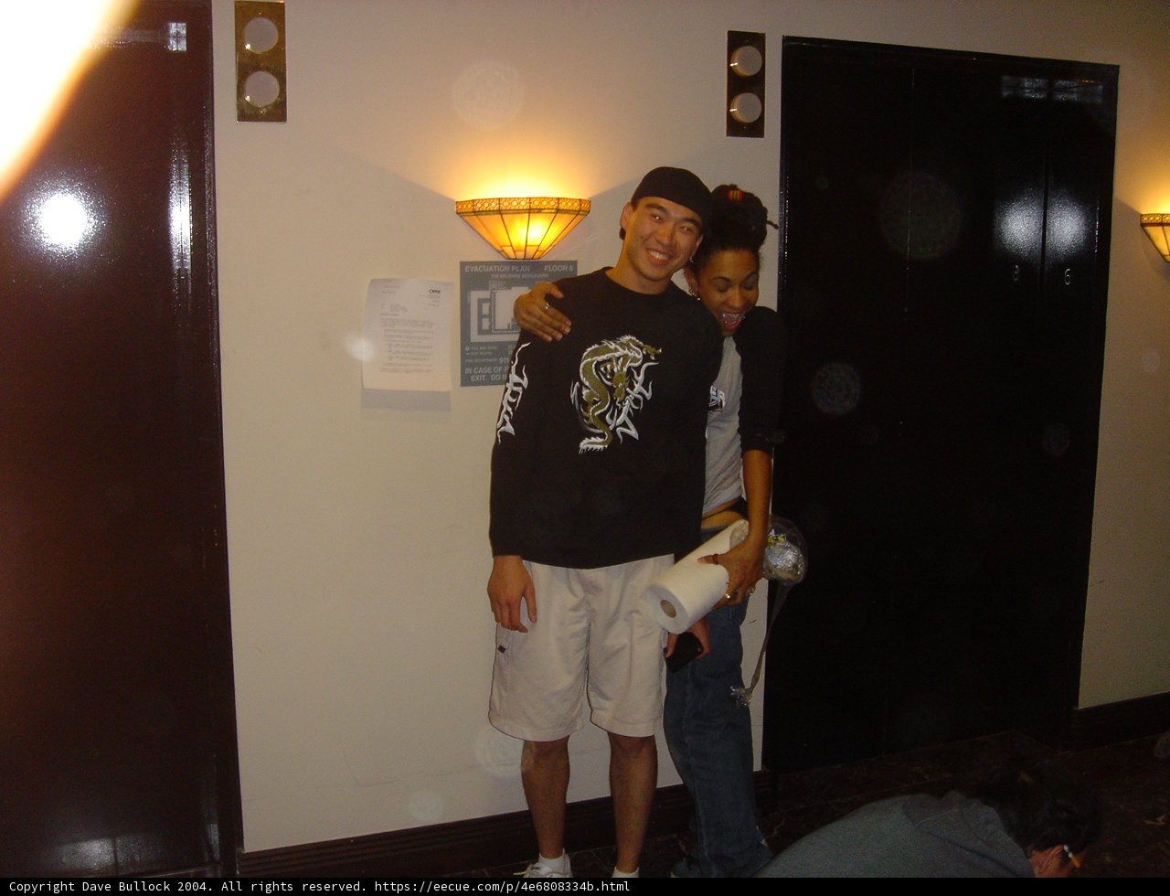 Two Young Men in Casual Attire