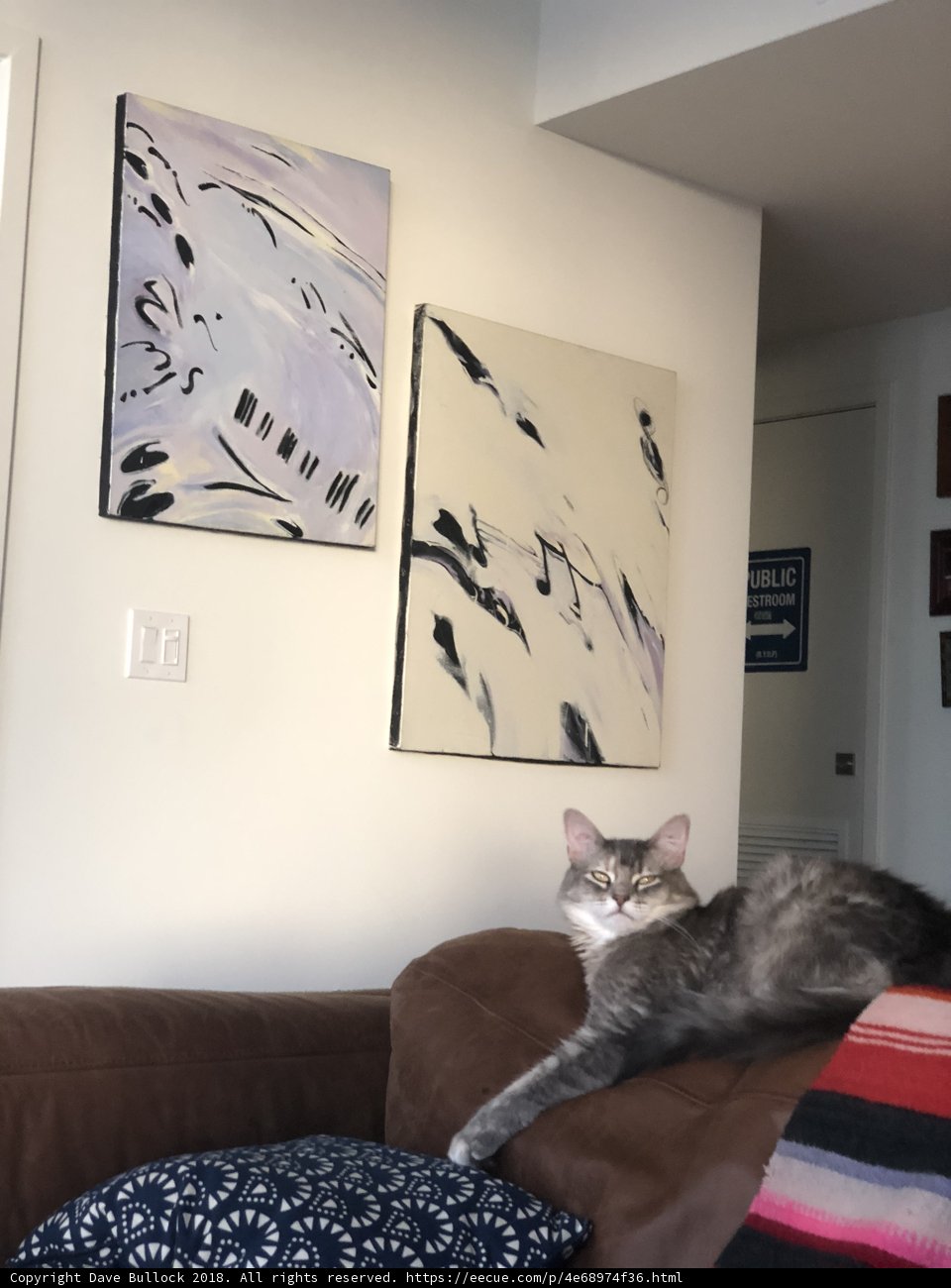 A Feline Art Critic