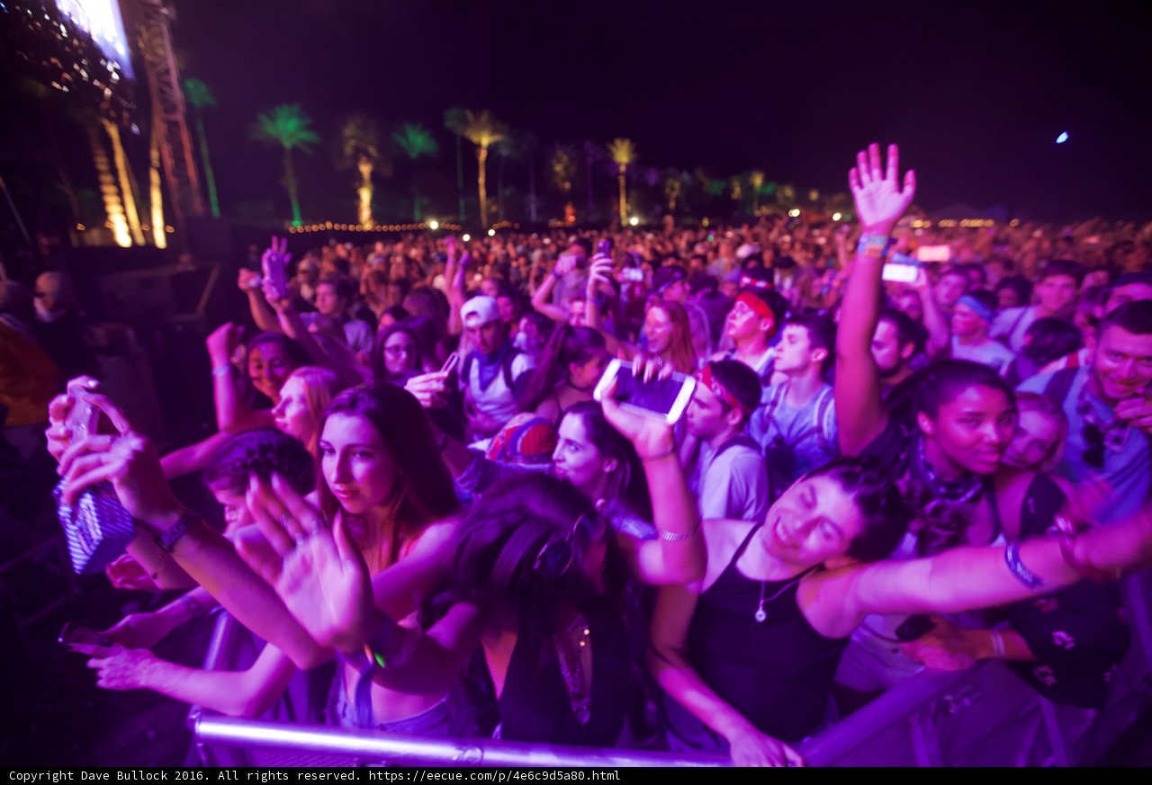 Urban Nightlife: Capturing the Crowd at Coachella