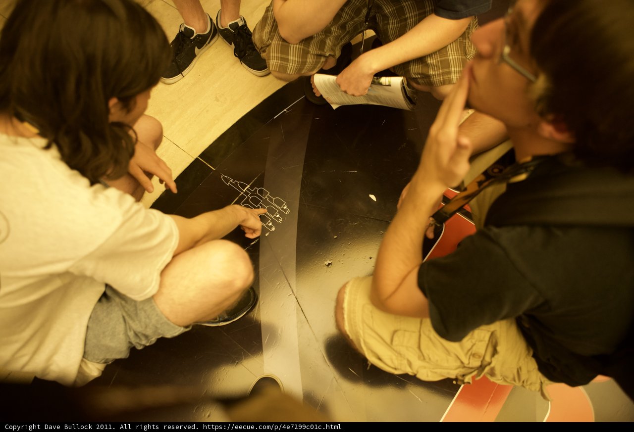 Jamming on Plywood with Friends