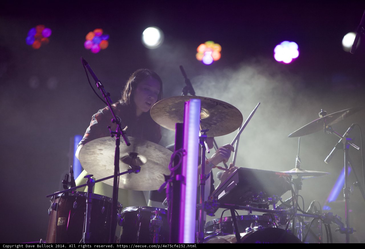 Drumming with Smoke and Lights
