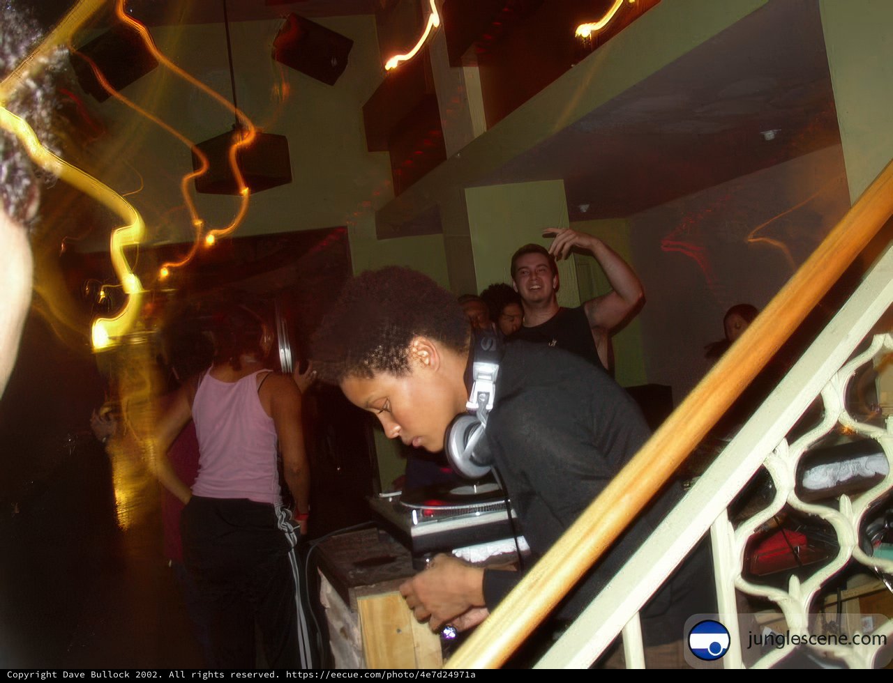 DJ Dave B rocks the club