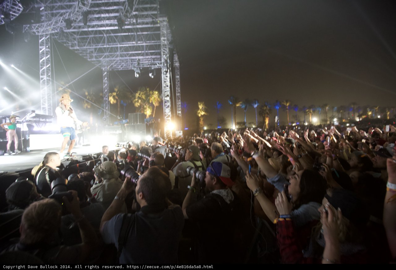 Hands up at the Rock Concert