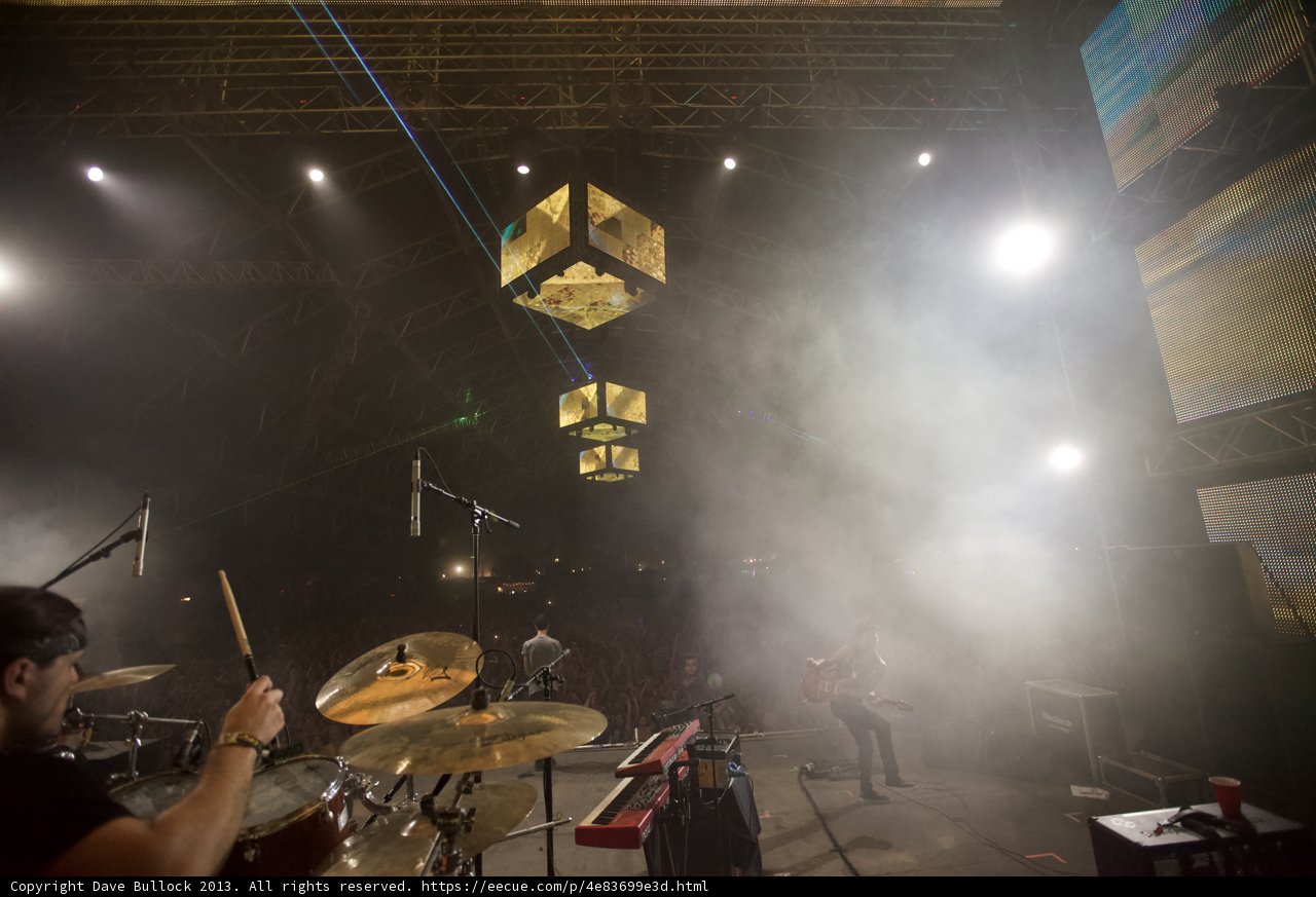 Smoke-filled Concert Performance