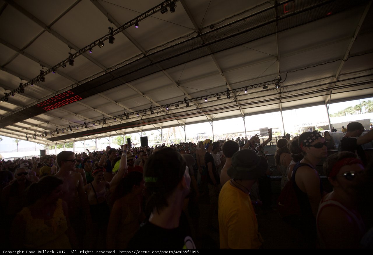 Jam-packed Crowd at Coachella 2012