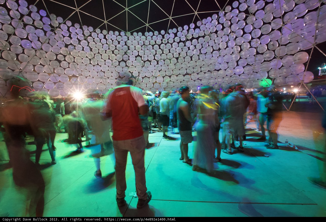 Balloon-Filled Dome at Coachella