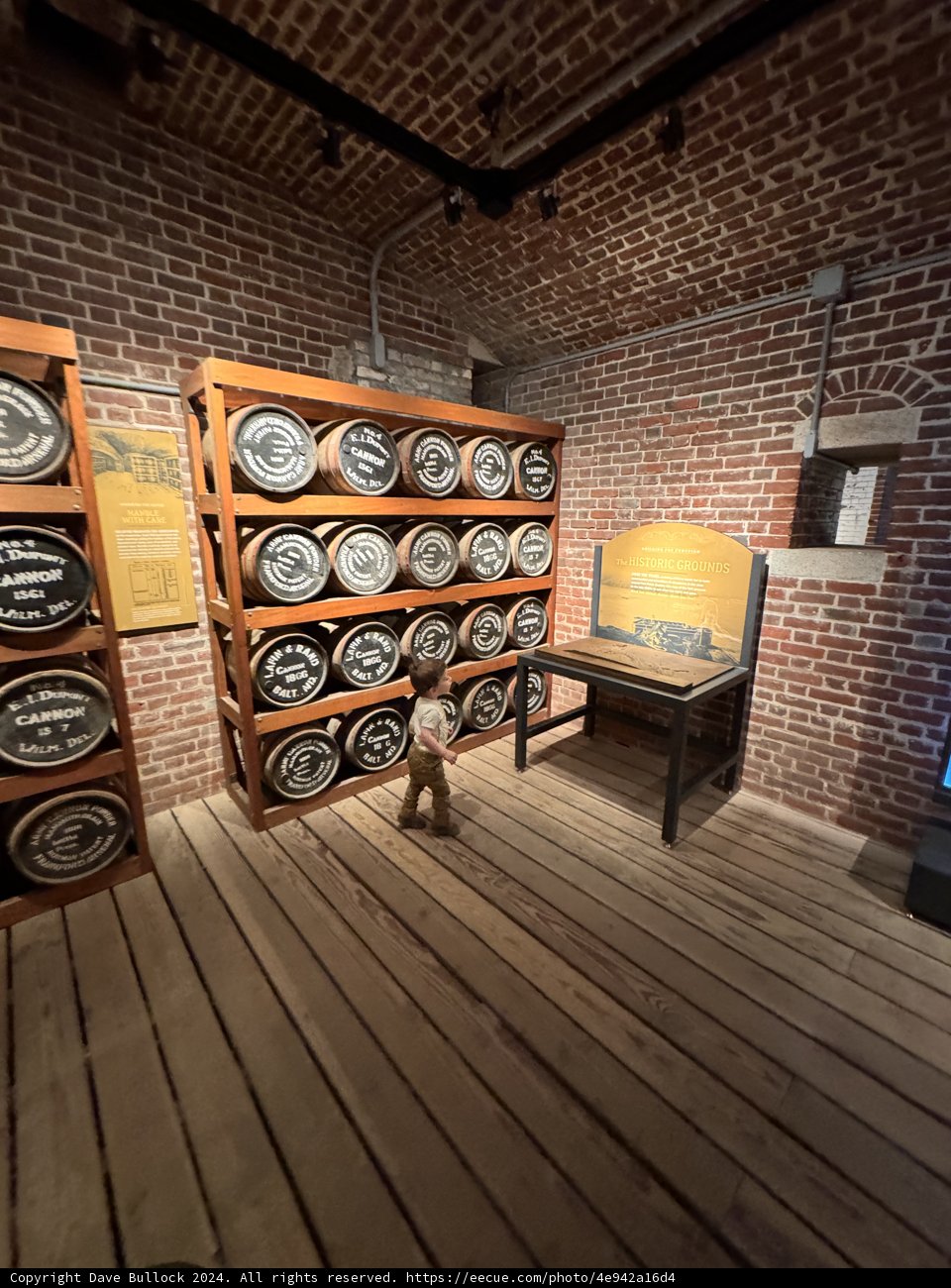 Unexpected Hockey Session in a Barrel Room