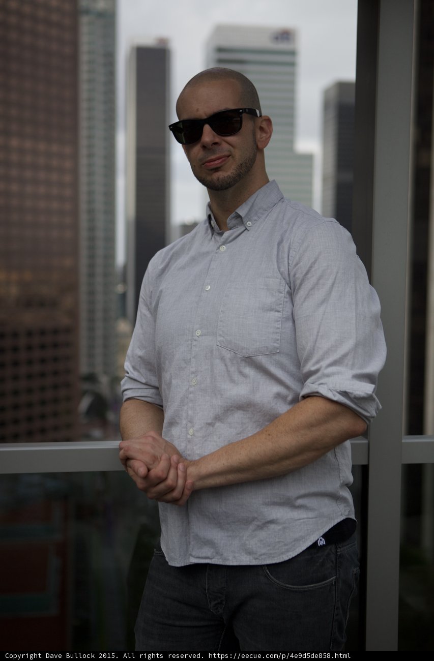 Relaxed Balcony Portrait