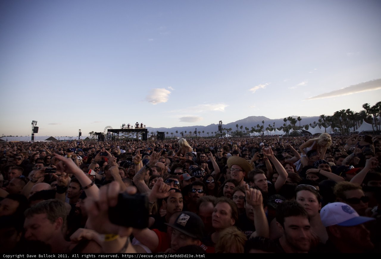 Big Four Festival Crowd Rocks Out